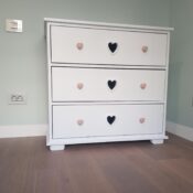 Comoda pentru copii Mama si lemnul