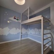 pat supraetajat cu plasa