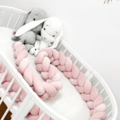 Protectie impletita roz pudra img 2