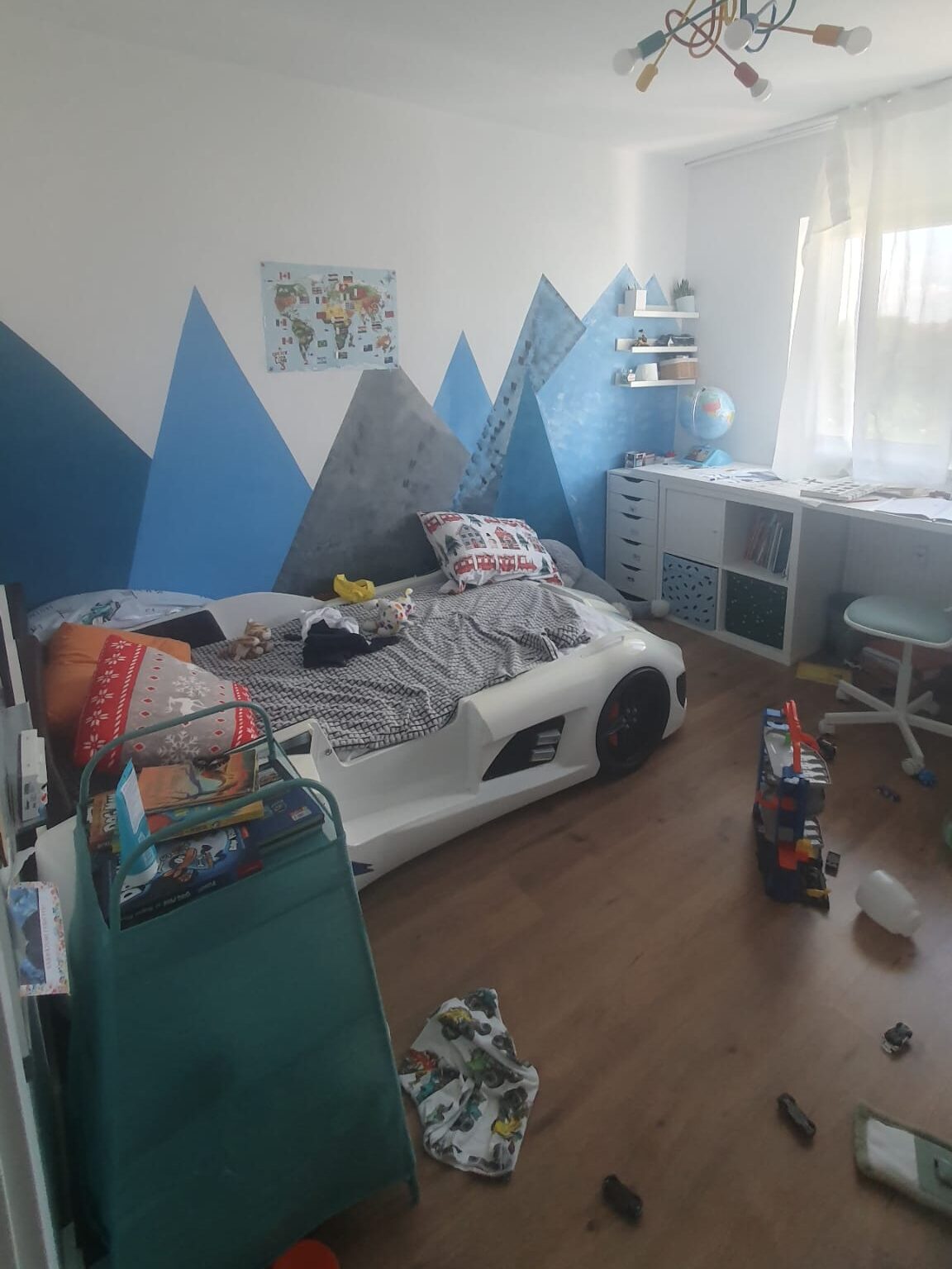 Camera copilului: frumoasă în poze sau ușor de trăit în ea? 2 camera copilului realitate edited